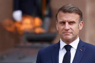 President Emmanuel Macron commemorates WWII 'Appeal of 18 June' speech
