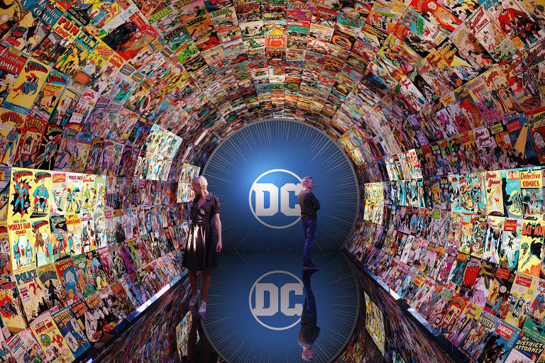 Exposição 'Heróis DC' recria Gotham City e o planeta Krypton na zona oeste de São Paulo