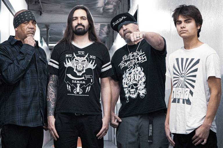 Suicidal Tendencies, banda cultuada pela turma do skate, faz turnê no Brasil