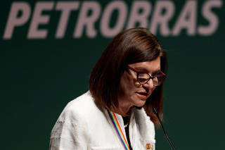 Brazilian state-run oil firm Petrobras CEO Magda Chambriard sworn-in ceremony in Rio de Janeiro