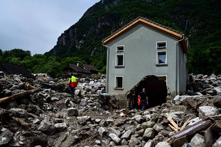 Enchentes causam uma morte e deixam dois desaparecidos na Suíça