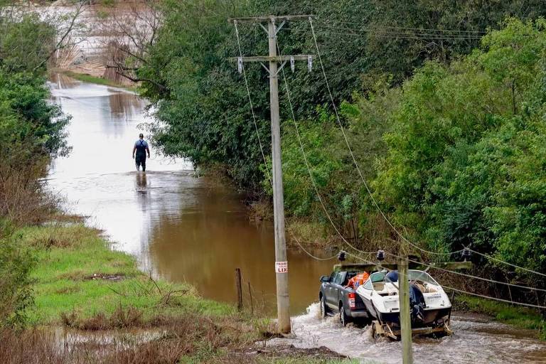 Novas chuvas afetam 80 cidades no Rio Grande do Sul