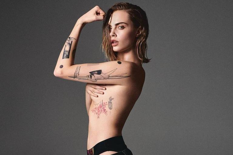 Cara Delevingne estrela campanha da Calvin Klein em celebração ao mês do orgulho LGBTQIA+