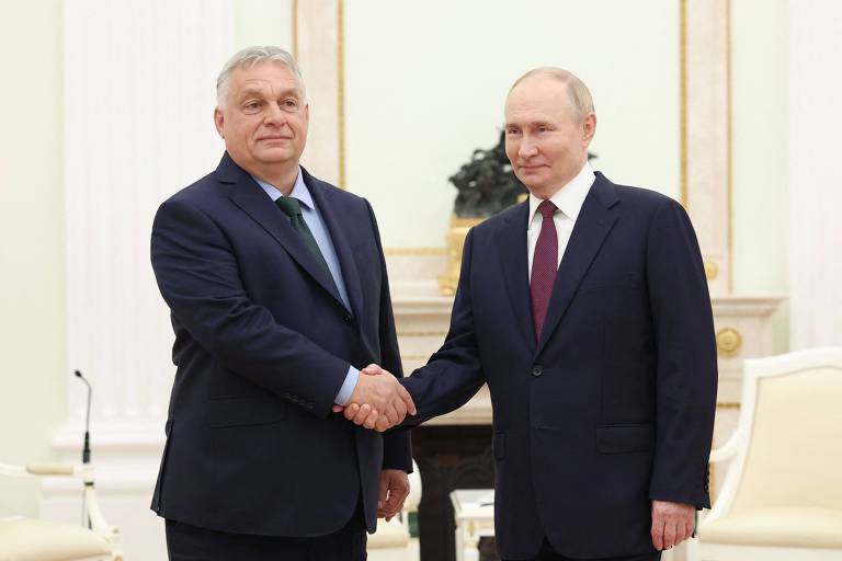 Viktor Orbán irrita europeus com visita surpresa a Putin