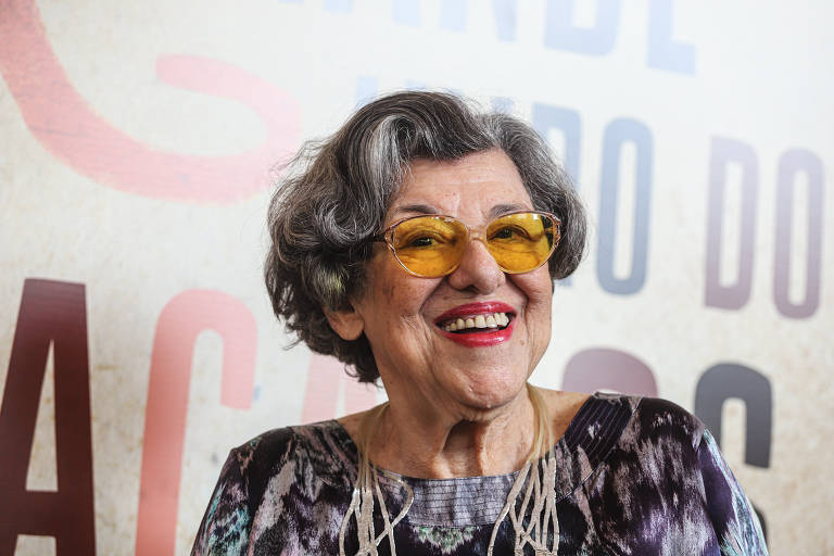 Ruth Rocha visita a Feira do Livro, em São Paulo