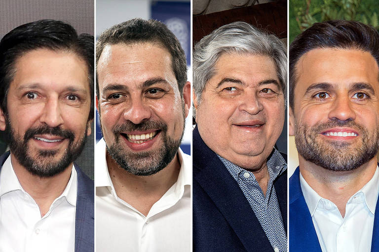 Nunes, Boulos, Datena e Marçal participam de sabatina Folha/UOL em SP; veja datas