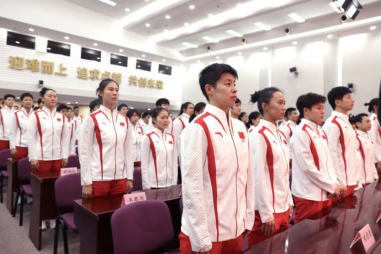 Uniforme olímpico da China não foi inspirado na bandeira da Palestina