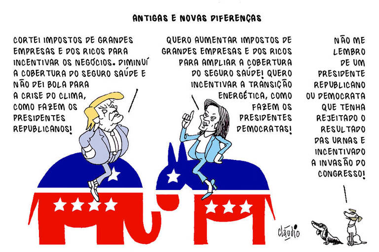 As diferenças entre Republicanos e Democratas nos EUA