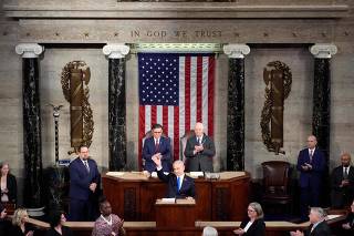 Israeli PM Netanyahu Delivers Address To Joint Meeting Of U.S. Congress