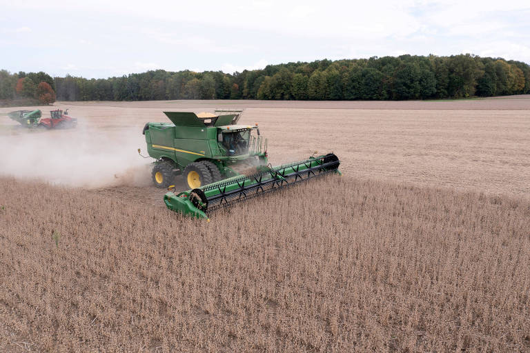 Safra de soja e de milho dos Estados Unidos entra em mês decisivo
