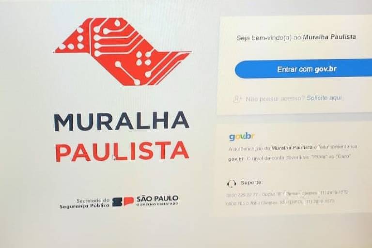 Decreto de Tarcísio cria Muralha Paulista, que aumenta monitoramento por câmeras de segurança