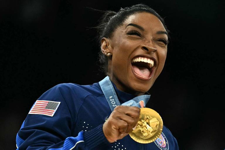 Agora eu tenho experiência e desfruto mais, diz Simone Biles