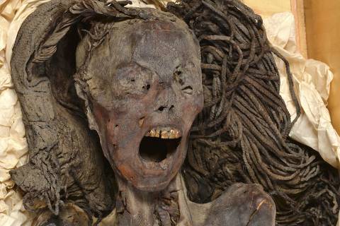 The Screaming Woman mummy