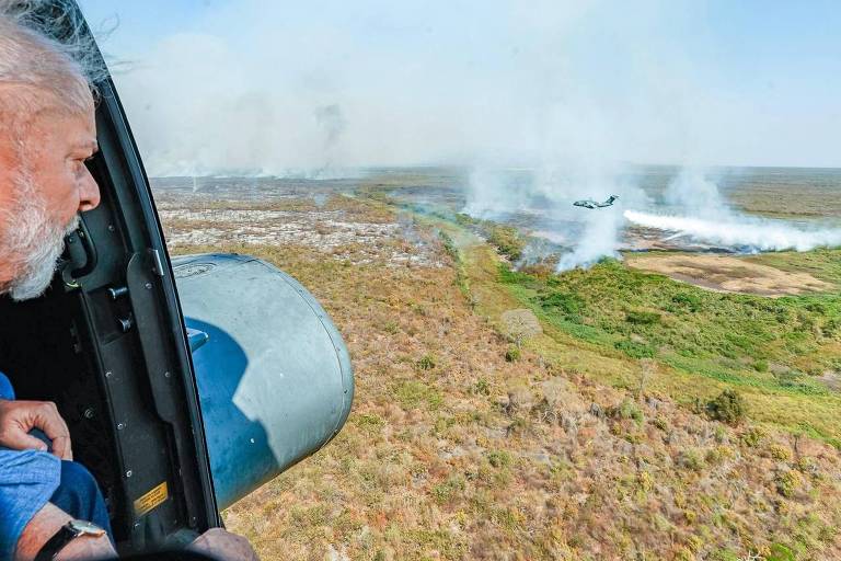 Governo Lula não estava '100% preparado' para incêndios porque vive no mundo da fantasia