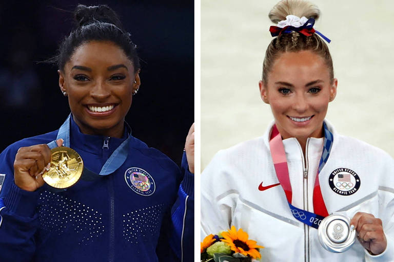 Treta olímpica: entenda desavença entre Simone Biles e ex-colega de equipe MyKayla Skinner