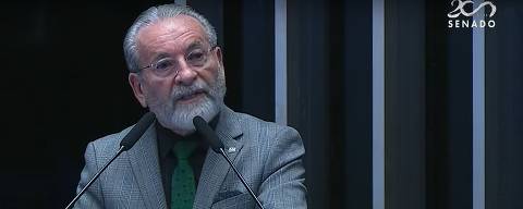 José Hiran Gallo, presidente do CFM (Conselho Federal de Medicina), durante audiência no Senado sobre aborto