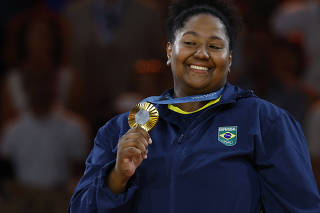 Judo - Women +78 kg Victory Ceremony