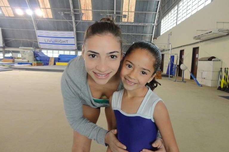 Olimpíadas: Veja encontros de medalhistas, ainda crianças, com seus ídolos do esporte