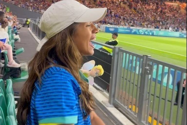 Rayssa Leal sofre com a vitória do Brasil no futebol: 'Eu no meu dia menos brasileira'