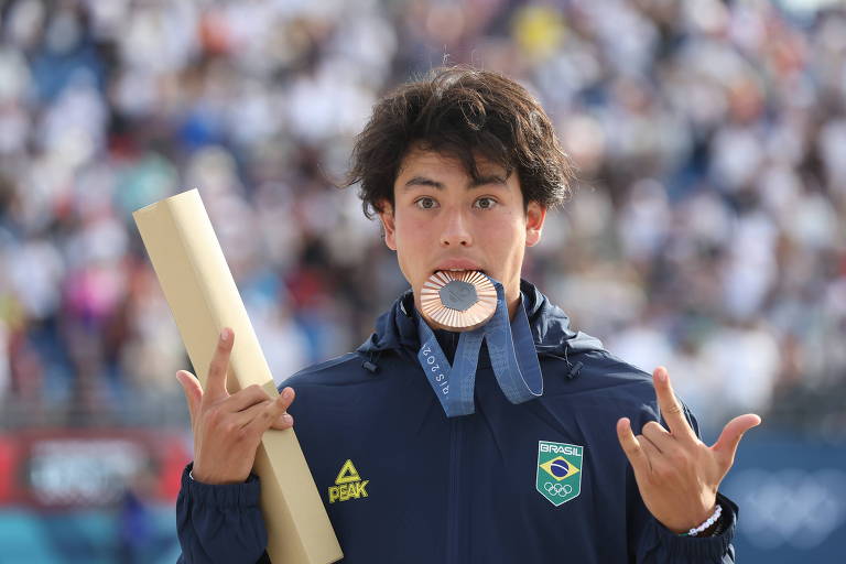 Skate do Brasil chega a cinco medalhas olímpicas, duas em Paris, e se torna top 10