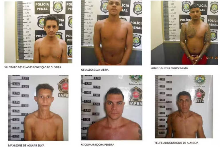 Seis detentos fogem e um morre em presídio de Rio Branco, no Acre