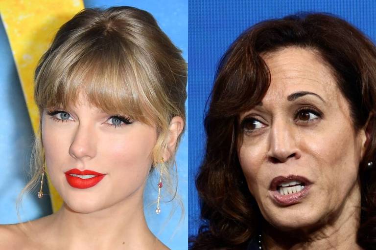 Fãs de Taylor Swift arrecadam mais de R$ 780 mil em fundos para campanha de Kamala Harris