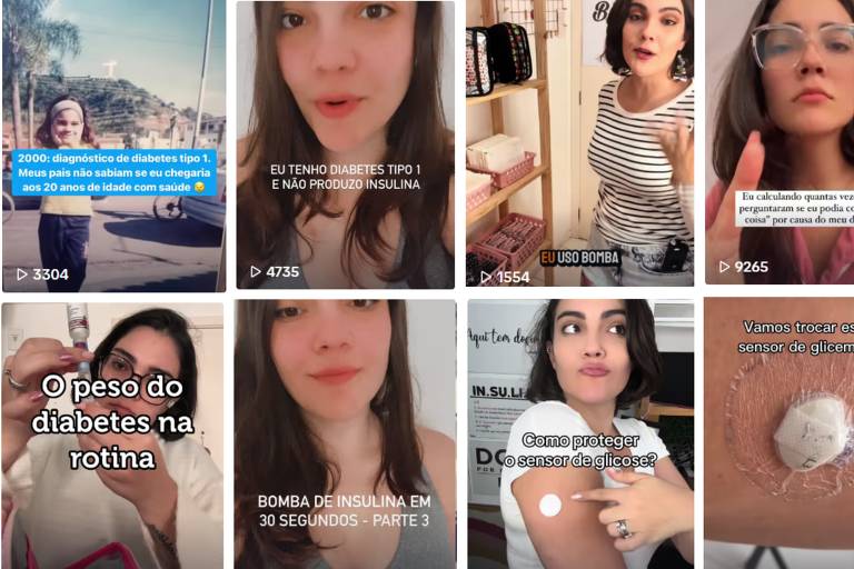 Influenciadora com diabetes tipo 1 mostra rotina com a doença e bomba de insulina