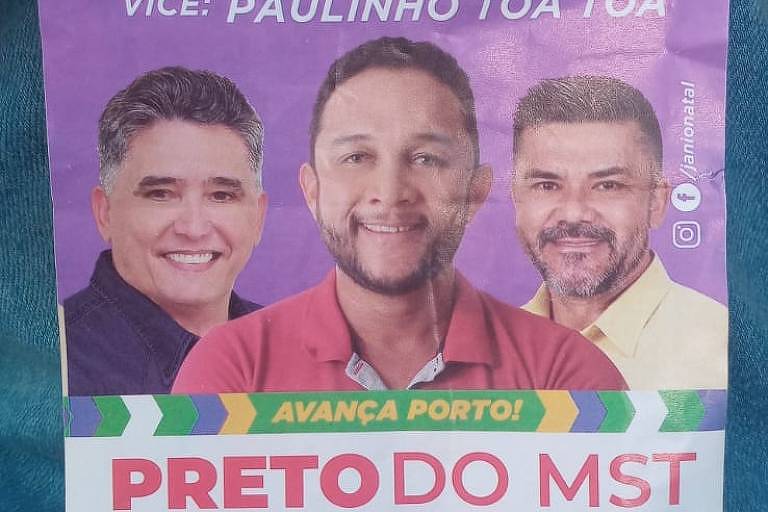 Candidato a vereador do PT e do MST apoia prefeito bolsonarista em Porto Seguro