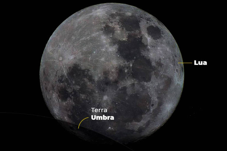 Eclipse lunar parcial e superlua ocorrem nesta terça-feira (17)