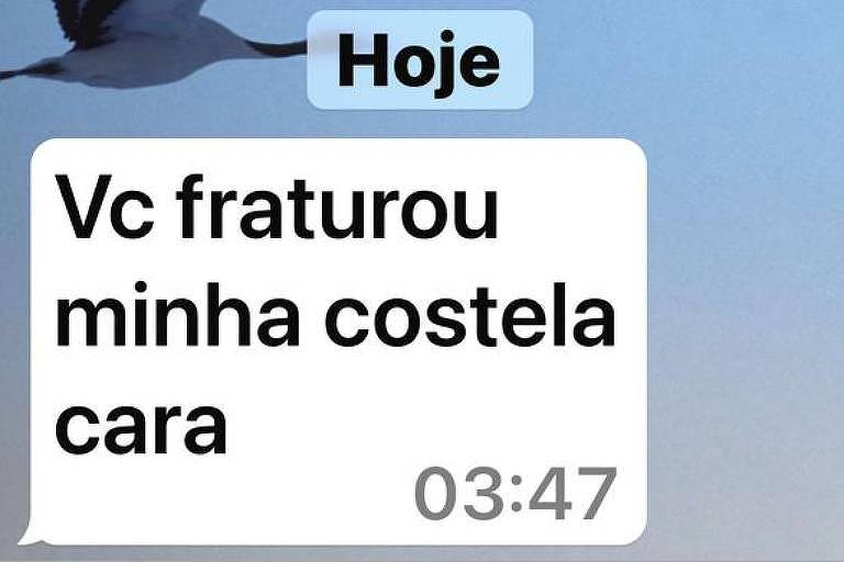 Marçal envia mensagem de madrugada a Datena: 'Você fraturou minha costela, cara'