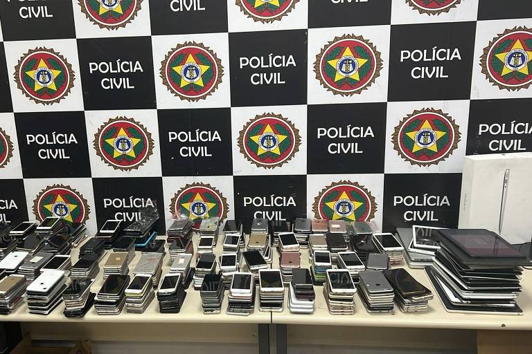 Polícia apreende 750 celulares após tentar recuperar aparelhos furtados no Rock in Rio