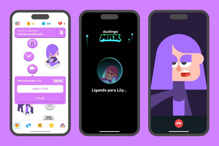 Duolingo recebe conversas em tempo real com IA para melhorar aprendizado