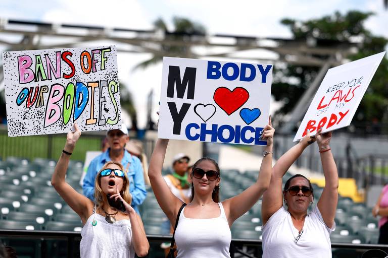 Movimento antiaborto nos EUA defende políticas sem apoio da opinião pública