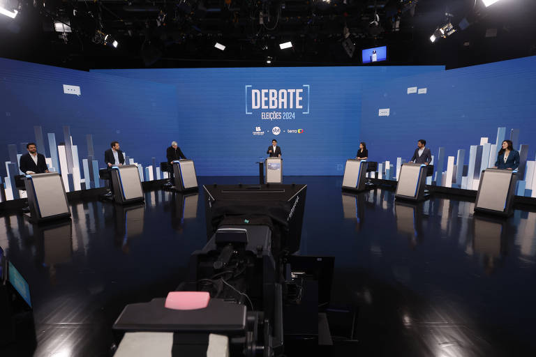 Confira desempenho de cada candidato no debate a partir de nova ferramenta da Folha