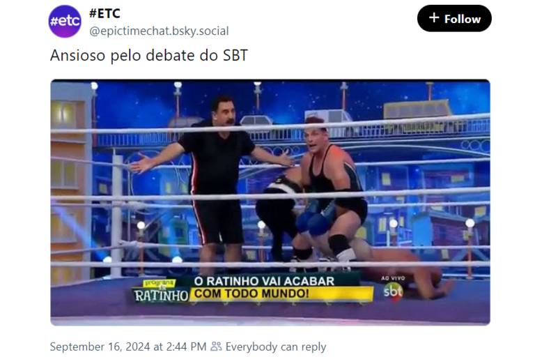 'Esperava pancadaria', lamentam internautas sobre o debate do SBT