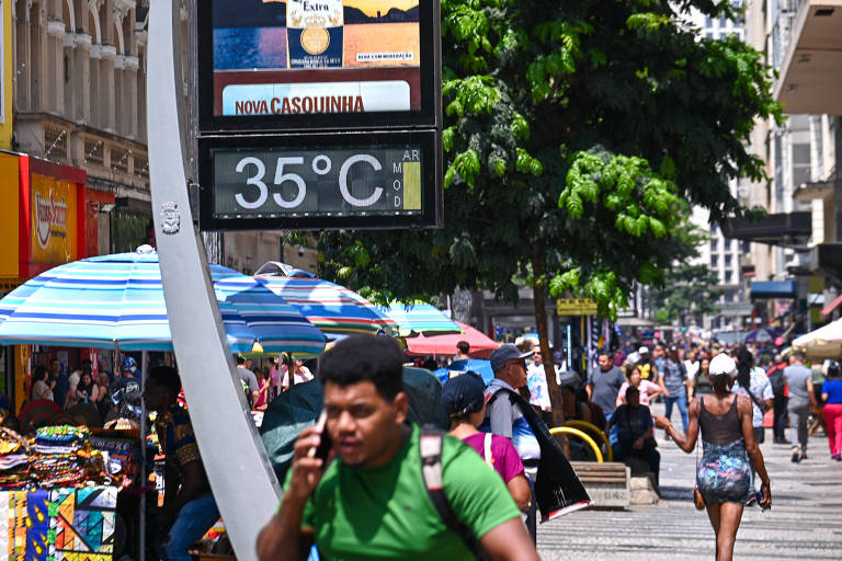 São Paulo tem o dia mais quente do ano nesta terça-feira (24)