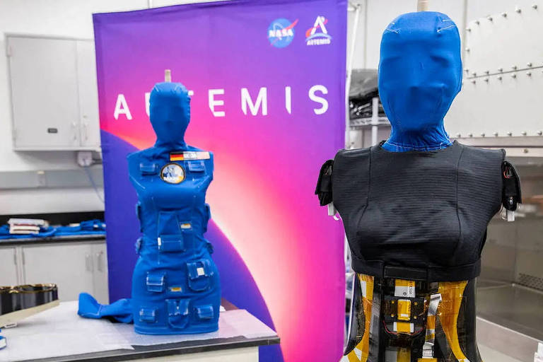 Com manequins Helga e Zohar, Nasa testou exposição à radiação em voos espaciais