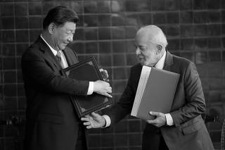 LULA RECEBE XI JINPING