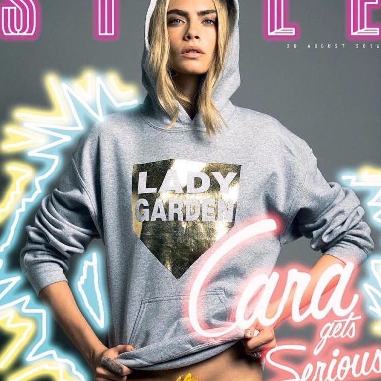 Cara Delevingne posa seminua em campanha pela conscientização contra o câncer ginecológico