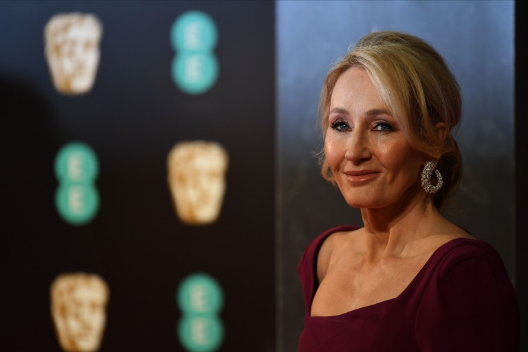 J. K. Rowling no prêmio Bafta 2017 