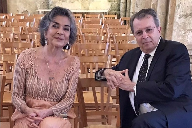 Betty Faria e Daniel Filho casam filho em castelo na França  