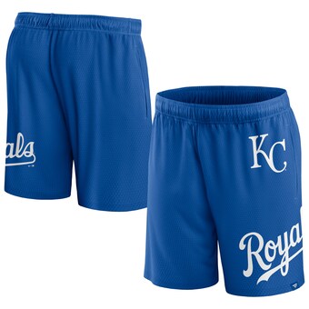 Men's Kansas City Royals  Fanatics Royal Clincher Mesh Shorts