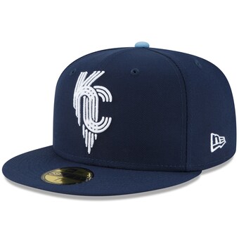 Men's Kansas City Royals New Era Navy 2022 City Connect 59FIFTY Fitted Hat