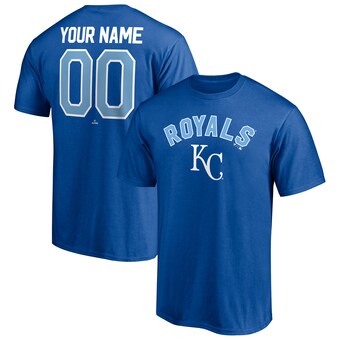 Men's Kansas City Royals Royal Personalized Team Winning Streak Name & Number T-Shirt