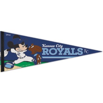 Kansas City Royals WinCraft 12'' x 30'' Disney Mickey Mouse Premium Pennant