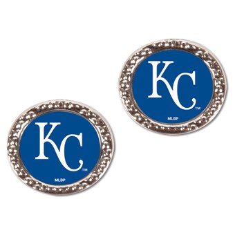 Women's Kansas City Royals WinCraft Round Post Earrings