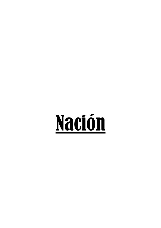 Nación