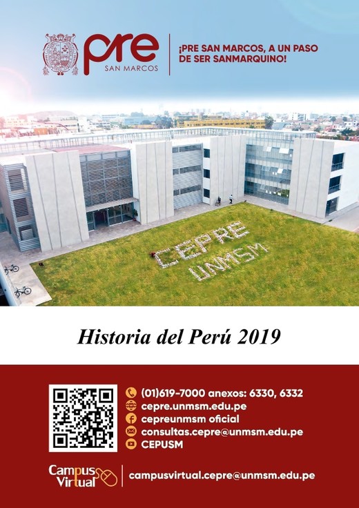 HISTORIA DEL PERÚ - PRE SAN MARCOS 2019 [PDF DRIVE]