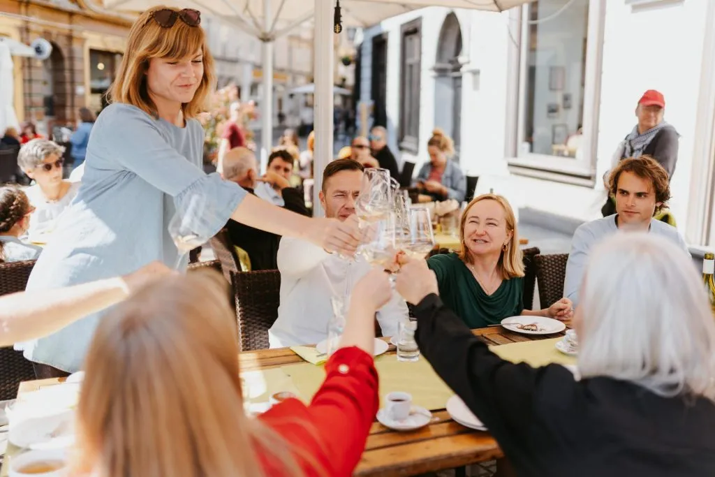 Traditional restaurant tour of Ljubljana