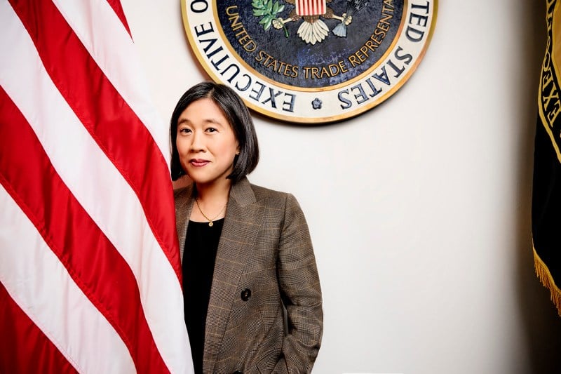 U.S. Trade Representative Katherine Tai in her office in Washington